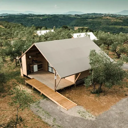Glamping Poggio Nardini אוהל מפואר