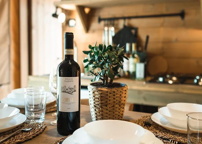 Glamping Poggio Nardini אוהל מפואר מונטלופו פיורנטינו