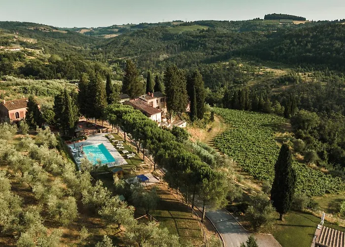 Glamping Poggio Nardini אוהל מפואר